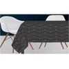 Soleil d'ocre Space Tablecloth, Polyester, Grey, 180 x 180 cm