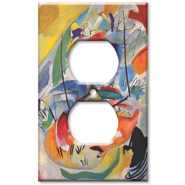 Outlet Cover Switch Plate - Kandinsky: Sea Battle