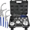 Oil Filter Wrench Set Oil Filter Socket Adjustable Oil Filter Removal Tool Kit