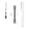 Peco SL-394 Long Crossing N Gauge