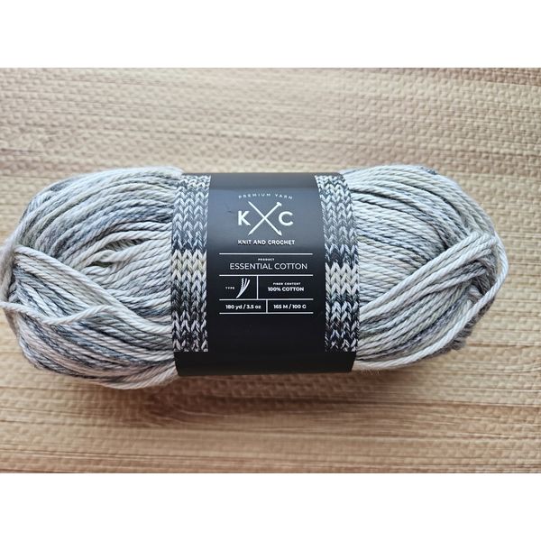 Knit and Crochet Essential Cotton- Cliff Side