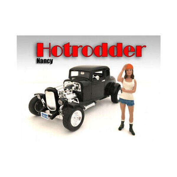 1:18 Scale Model Figure Hotrodders Nancy by American Diorama