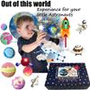 Galaxy Bath Bombs for Kids with Toys Inside - Organic Bubble Bath Fizzies with Educational Outer Space Planet Surprises. Gentle and Kids Friendly Bubble Bath Fizzy, Birthday Gift for Boys, Girl