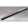 Galvanized Hex Head Lag Screw 5/8" Threads x 10.0" Length, 3 pcs