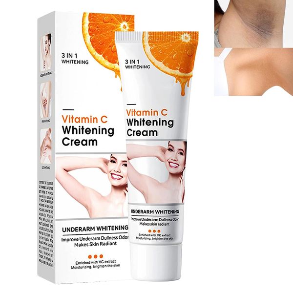 Underarm Whitening Cream,Achsel Aufhellungs Creme,Underarm Brightening,Knee Whitening Cream,Body Whitening Cream,Whitening & Lighting Skin Cream,Knie,Ellbogen,Innere Oberschenkel,Knie und Körper 50G