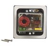 1 Gang 1 Way Wall Mounted Touch Light Dimmer IR Control Switch Button (Matt Black)