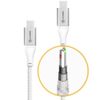ALOGIC - Ultra USB-C to USB-C Cable 5A/480Mbps - Silver (Length: 30cm)