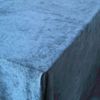 NAVY BLUE 60"x102" Premium Velvet Rectangular Tablecloth Wedding Party Linens