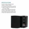 Pair Herdio 200W 4" Waterproof Wall Mount Bluetooth Indoor Outdoor Speakers Loud