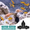 DONGKER CO2 Diffuser Atomizer,16 mm Inline Aquarium CO2 Diffuser Atomizer for Aquarium Planted