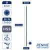 Rennie Tools - 6mm x 400mm Overall Length Formwork/Installation HSS Drill Bit
