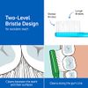 TEPE Supreme Toothbrush, Soft Bristle Toothbrush, Tapered Brush Head for Sensitive Teeth and Gum Care, Adult, 3 Pack