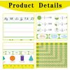 48 Pcs Traditional Manuscript Nameplates -Self Adhesive Multiplication Reference