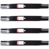4PK Oregon Replacement Blade for 42" Exmark Quest E-Series - QZE600CKA42200