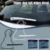 Dog Tail Decals for Windshield and Windows - Tail Wiper Sticker, Car Window Decals