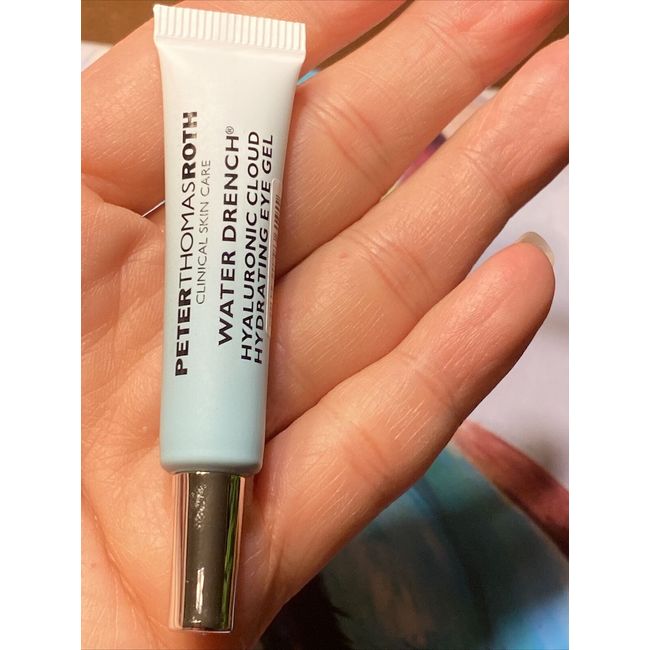 2 PETER THOMAS ROTH Water Drench Hyaluronic Cloud Hydrating EYE GEL 0.1oz MINI