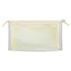 Sunstar Stationery Pouch Clear Mitte Cream Yellow S2321564