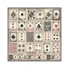 Stamperia Sheets Fabric, Polyester, Multi-Coloured, 30 x 30