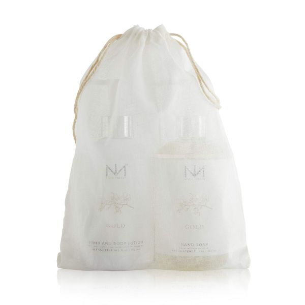 Niven Morgan - Gold Soap and Lotion Hand Set