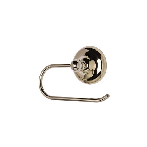 Croydex Flexi-Fix Grosvenor Gold Toilet Roll Holder, No Drilling, Easy to Install Antique Gold Plated Brass Construction, Vintage Toilet Paper Holder, Matching Bathroom Accessories, Includes Fixings
