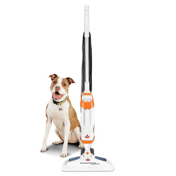 Bissell PowerFresh Pet Lift-Off Hard Floor Steam Mop Cleaner 2-in-1 Pet Steamer