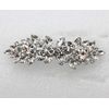 Faship Gorgeous Clear Rhinestone Crystal Flower Barrette Clip