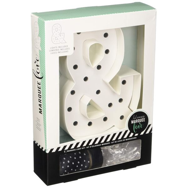 American Crafts Marquee Kits, White