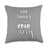 CPAP machine. sleep apnea snoring Throw Pillow