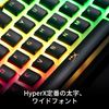 Hyper X PBT Pudding Key Top US Layout Full 108 Key Set Pink 644H7AA#ABA