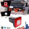 LED Run Brake Reverse Towing Hitch Cover Light For Class III 2" Trailer Receiver