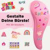 Lily England Haarbürste ohne Ziepen - Die Perfekte Detangler-Bürste für Locken, Glattes, Dickes, Dünnes Haar - Haarbürste für Kinder und Damen - Entwirrbürste für Lange Haare und Kurze