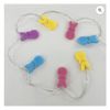 PEEPS BUNNY STRING LIGHTS 10 WHITE LED LIGHTS NEW EASTER DECOR COLLECTABLE TREE