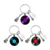 3 Pieces Vinyl Record Keychains, Music Element Keychains, Gift Keychains, Creative Keychains, Decorative Keychains