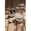 Mud Pie 5 x 6 1/2" Lidded Dish, Cow