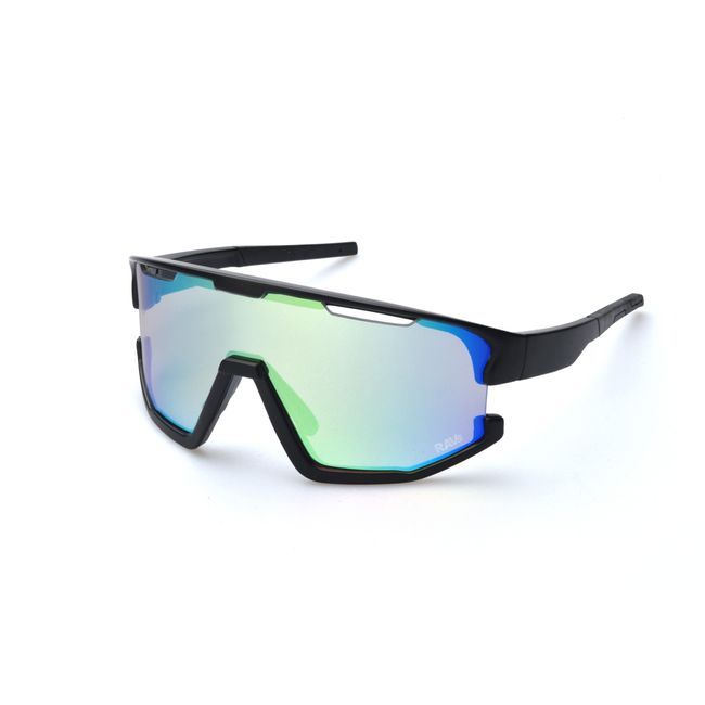 Ravs Premium Rennrad Gravelbike Fahrradbrille Radbrille Sportbrille Triathlon (Double hybrid Layer disc)