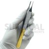 5 pcs TC Adson Tissue Rat Tooth 1x2 Forceps 4.75" Plastic Surgery German Grade
