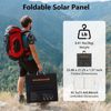 MHPOWOS 110 watt Solar Panel Foldable for Ecoflow RIVER 3 Portable Power Station