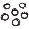 Torc1 3750-0207 Defy MX Lock-On Half Waffle Grips - Black