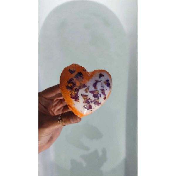 80 gr Banyo Bombası Bathbomb Nem Bombası Kalp Hediye