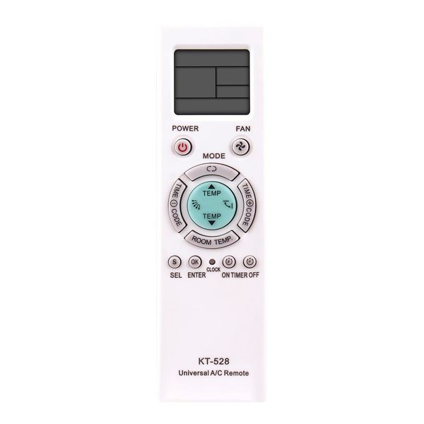 New Universal KT-528 Replace Remote Control Compatible with AUX Carrier Sanyo Panasonic DAIKIN Universal AC Remote Control