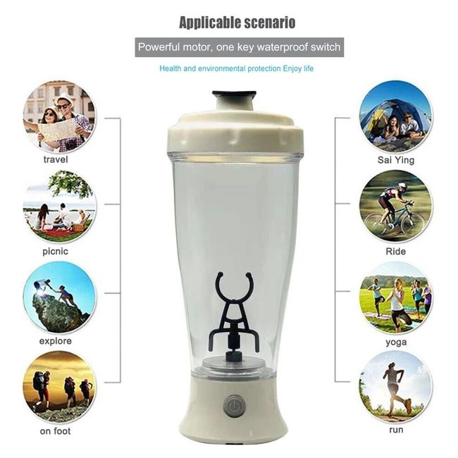 Electric Protein Shaker Mixing Cup Automatic Self Stirring Water Bottle  Mixer