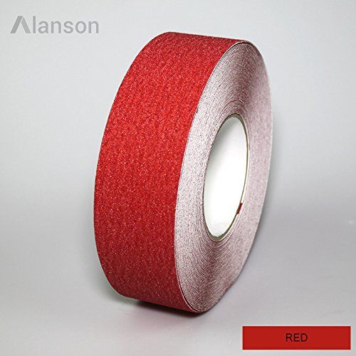 Anti Slip Tape (69020) (Red, 1.5"(38mm), Single Roll)