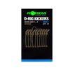 Korda Kickers D Rig Brown - 10 D-Rig Kickers, Size: Small
