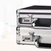 2pcs Tool Box Hasp, Luggage Suitcase Hasps with Combination Lock,Replacement 3 Digit Combination (Silver Color)