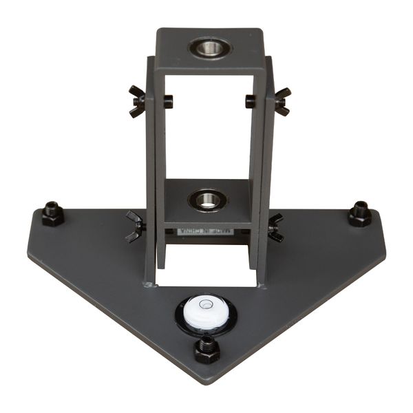 Pool Fence Drill Guide with Bubble Level, Adjustable Tilt Angle, Anti-Slip Drilling Aid, Black