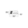 Corby Canterbury Compact Welcome Tray in Black
