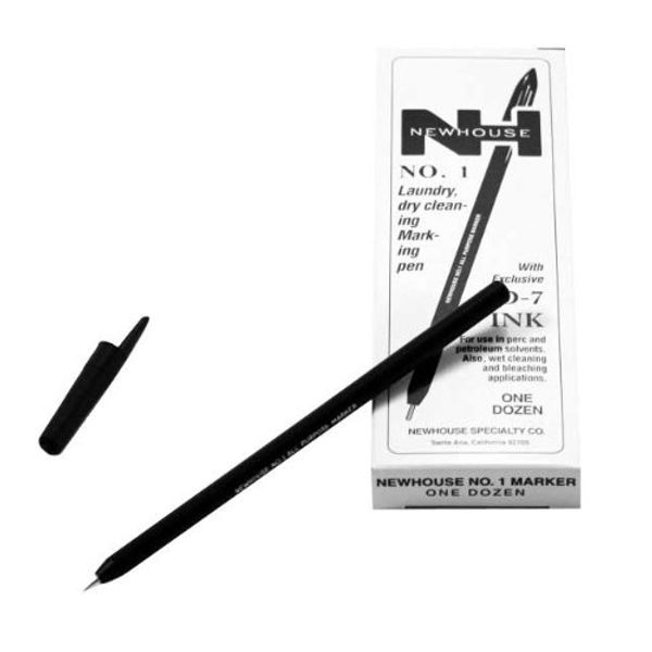 Ball Point Laundry Marking Pen, 12-Pack