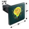 GRAPHICS & MORE Electric EEL in Light Bulb with Electricity Tow Trailer Hitch Cover Plug Insert
