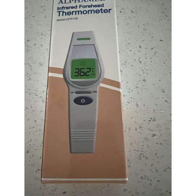 Alphamed Infrared Non Contact NO TOUCH Forehead Thermometer