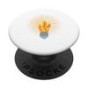 Light Bulb With Crystals PopSockets Swappable PopGrip